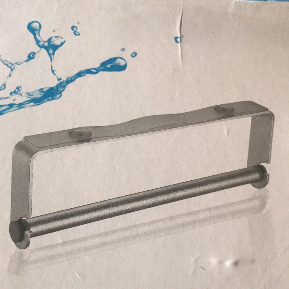 Paper Towel Holder With Wall Mount New - Picture 3 of 7
